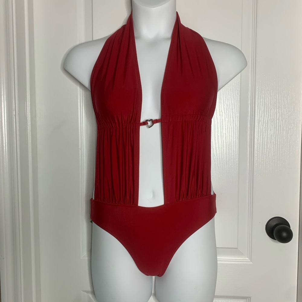 🎈Red Bathing suit 🩱 New Size Medium Petite